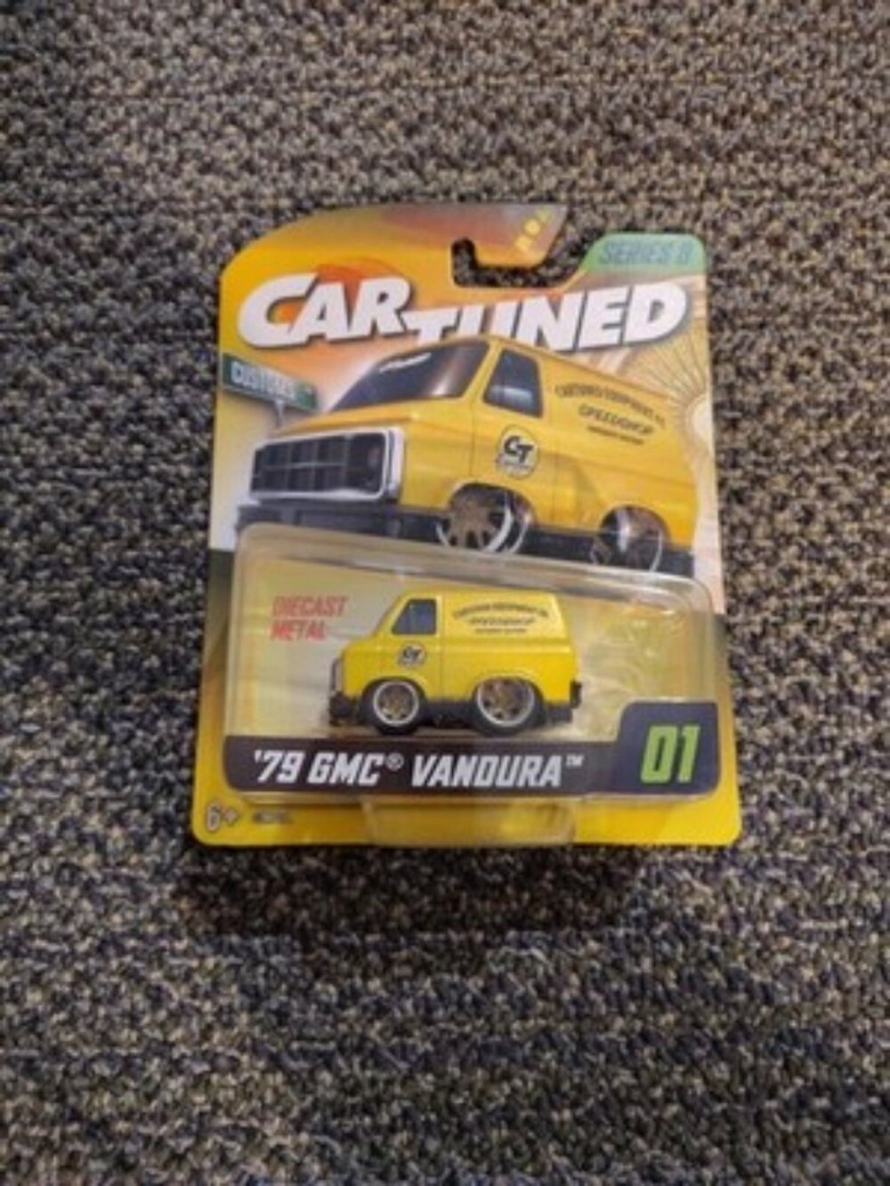 MGA CarTuned Series 8 No 01 79 GMC Vandura Customs Yellow